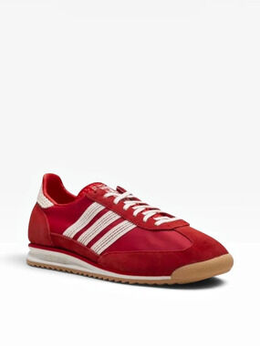 adidas SL 72 OG "Better Scarlet" sneakers, women’s 8, crochet heel, LTD edition